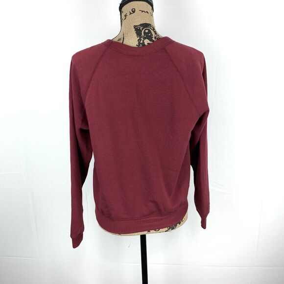 Harry Potter NWOT "I don't go looking for trouble" Maroon Sweater Size XS - Picture 4 of 10